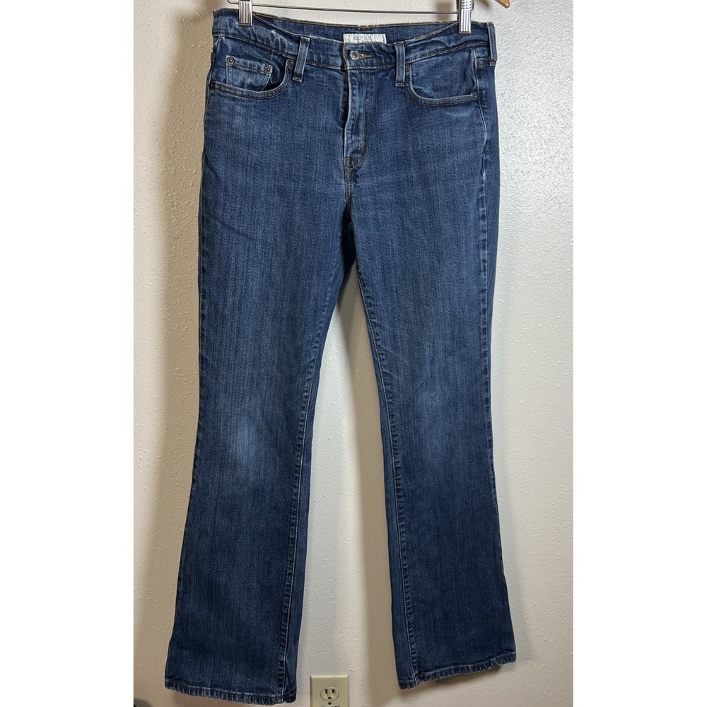 Levi's 515 Bootcut Jeans Womens 10 Long Tall  Flared Leg Boot